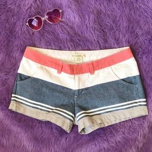 BILLABONG Cotton Chambray Striped Surf Shorts 5
